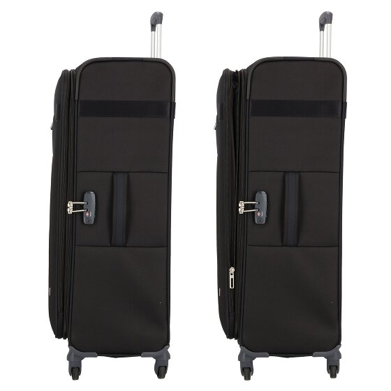 Samsonite Citybeat 4 ruote Carrello 78 cm con piega di espansione