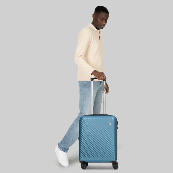Check.In Paradise 2.0 4 ruote Carrello della cabina S 58 cm con piega di espansione