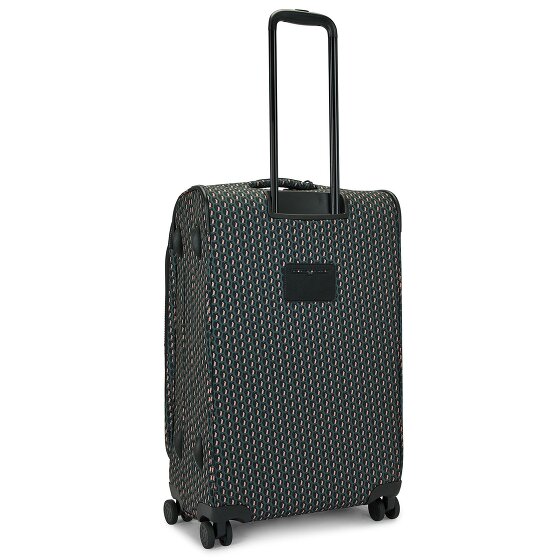 Kipling Basic Prt New Youri Spin 4 ruote Carrello M 68 cm con piega di espansione