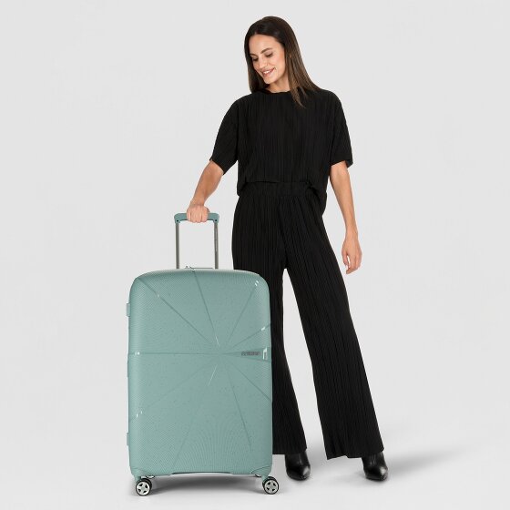 American Tourister Starvibe 4 ruote Carrello 77 cm con piega di espansione