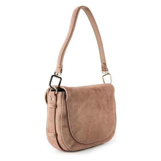 Hey Marly Big Sister Suede Borsa a spalla S Vera Pelle 25 cm