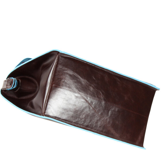 Piquadro Astuccio medico quadrato blu in pelle 36 cm