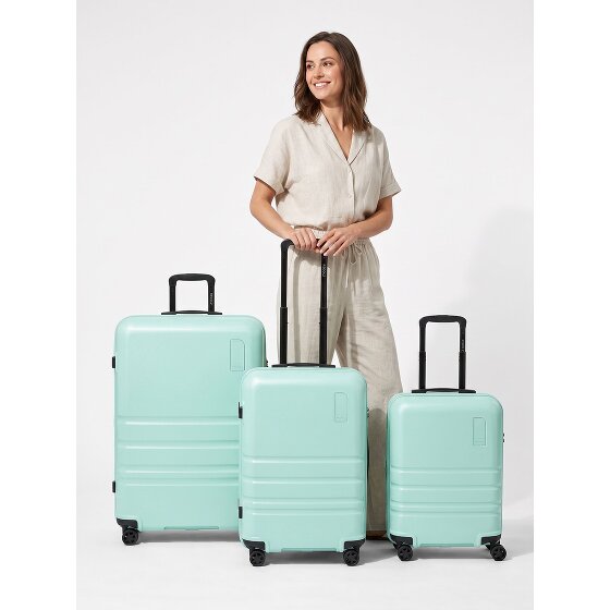 Redolz Pro ABS 4 ruote Set di valigie 3 pezzi espandibile