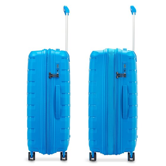 Roncato Skyline 2.0 4 ruote Set di valigie 3 pezzi con piega di espansione