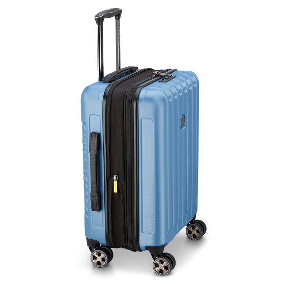 Delsey Paris Longitude 4 ruote Carrello della cabina 55 cm con piega di espansione