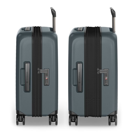 Victorinox Airox Advanced 4 ruote Carrello della cabina S 55 cm Scomparto per laptop con piega di espansione