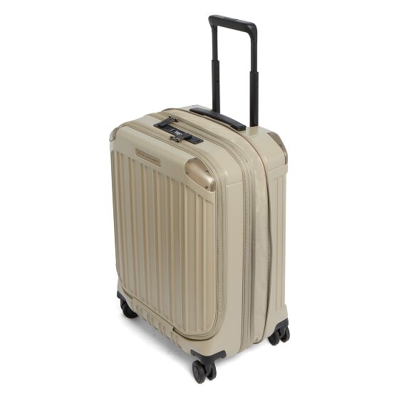 Piquadro PQ-Light 4 ruote Trolley cabina S 56 cm Vano porta PC espandibile