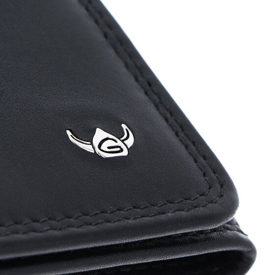 Golden Head Polo Portafoglio Protezione RFID Vera Pelle 10 cm