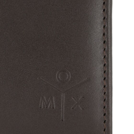 oxmox Leather Portafoglio Protezione RFID Vera Pelle 11 cm