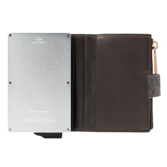 Joop! Leggero Stampa leggero stampa Custodia per carta di credito Protezione RFID Pelle 7 cm