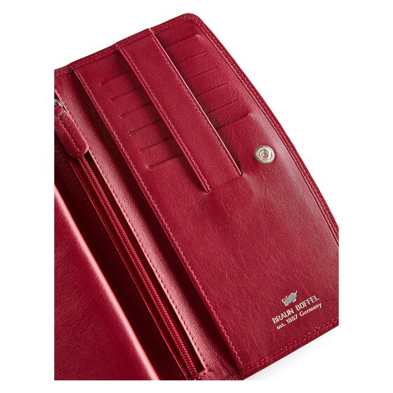 Braun Büffel Golf 3.0 Portafoglio Protezione RFID Pelle 18 cm