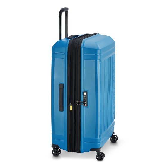 Delsey Paris Lutece Se 4 ruote Carrello 79 cm con piega di espansione