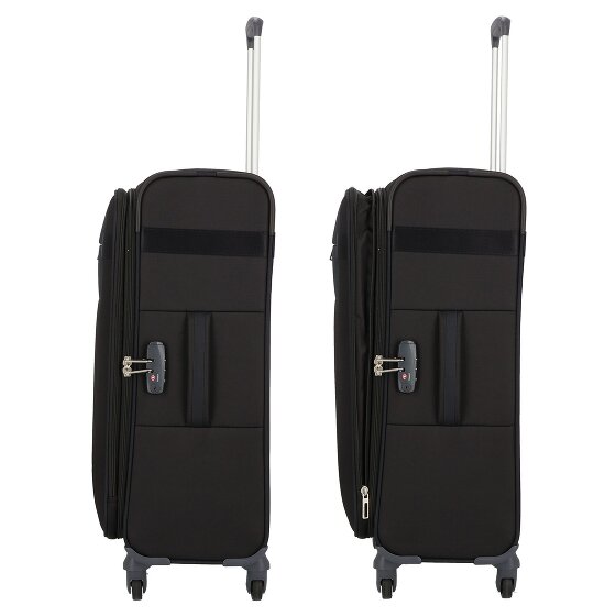Samsonite Citybeat 4 ruote Carrello 66 cm con piega di espansione