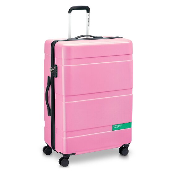 Delsey Paris x Set di valigie a 4 ruote United Colors of Benetton Now Hardside 3 pezzi con piega elastica