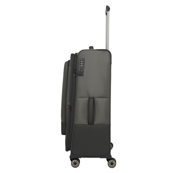 Travelite Crosslite 5.0 4 ruote Carrello L 77 cm con piega di espansione