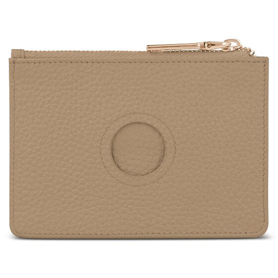 Lazarotti Bologna Portachiavi in pelle 11,5 cm con scomparto per air tag