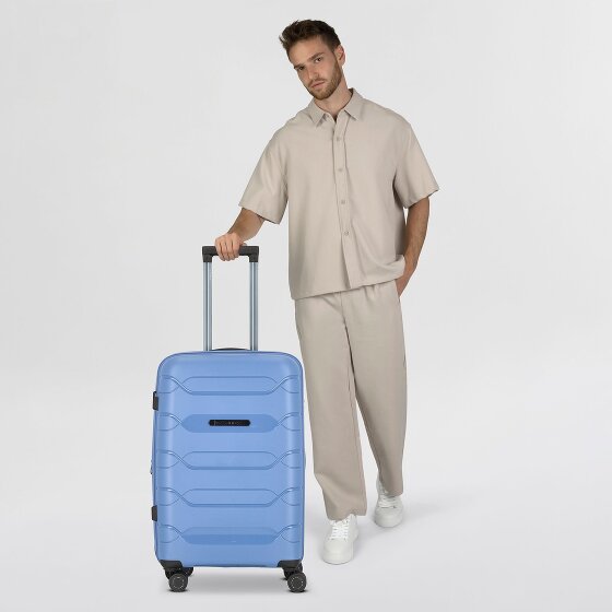 Polestream Strz by Asteroid 4 ruote Carrello M 64 cm con piega di espansione