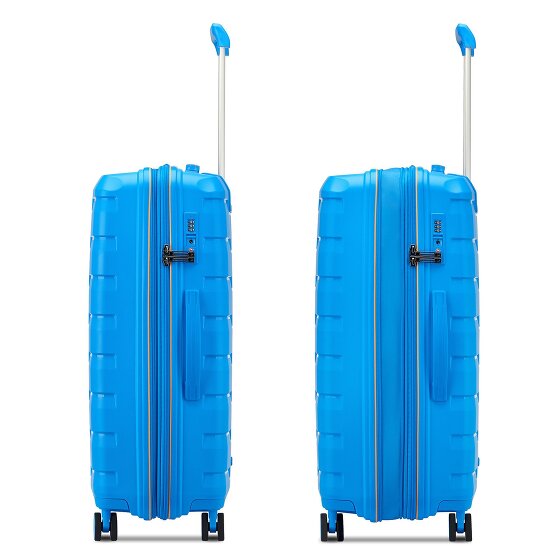 Roncato Skyline 2.0 4 ruote Set di valigie 3 pezzi con piega di espansione