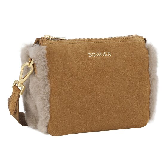 Bogner Banff Frisé Gulia Mini Borsa Borsa a tracolla Pelle 19.5 cm