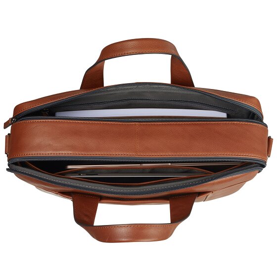 Leonhard Heyden Hamburg Cartella in pelle 40 cm Scomparto per laptop