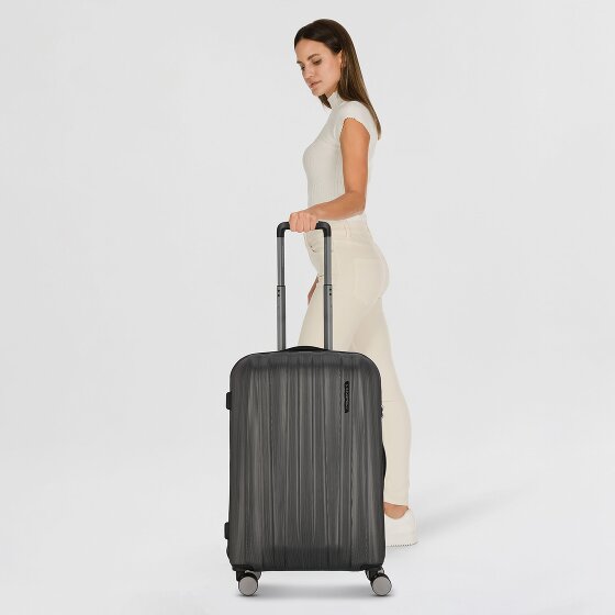 Polestream Moonrock 4 ruote Carrello 69 cm con piega di espansione