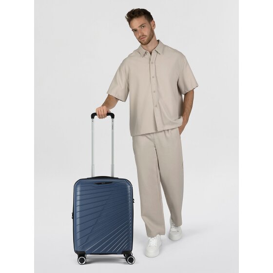 Benzi 5808 4 ruote Carrello della cabina 55 cm con piega di espansione
