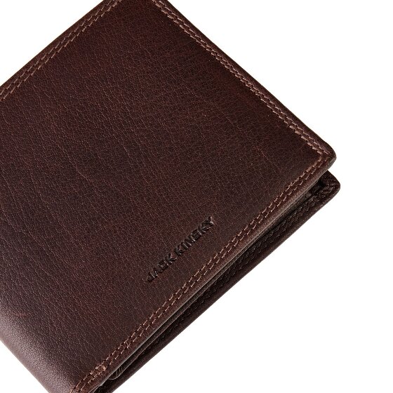 Jack Kinsky Porto 101 Portafoglio Protezione RFID Pelle 12.5 cm