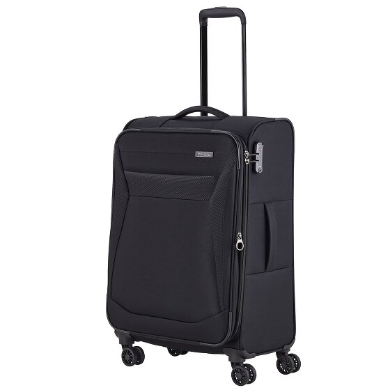 Travelite Chios 4 ruote Set di valigie 3 pezzi con piega di espansione