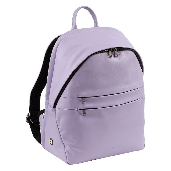 DuDu New York Zaino da giorno Vera Pelle 41 cm Vano porta PC