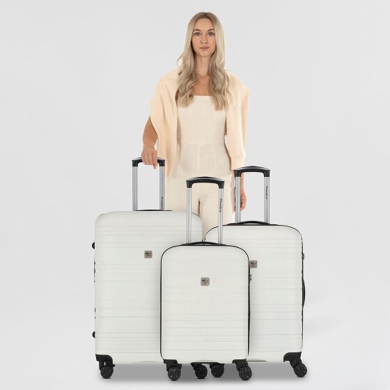 Check.In Paradise 4 ruote Set di valigie 3 pezzi