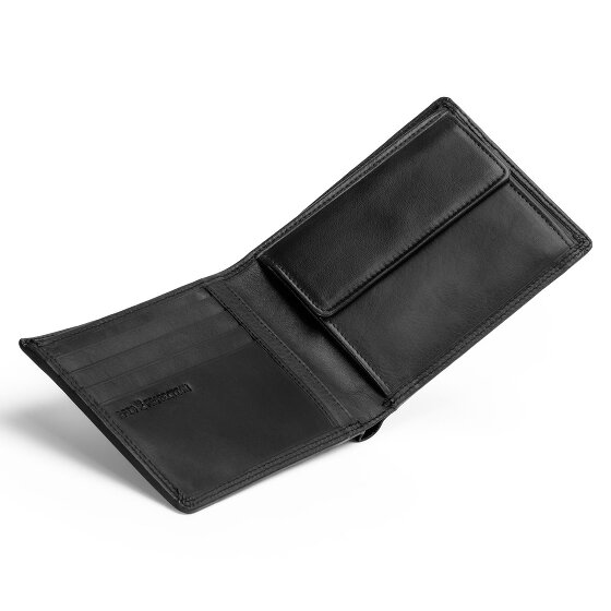 Farmhood Memphis Portafoglio Protezione RFID Pelle 12.5 cm