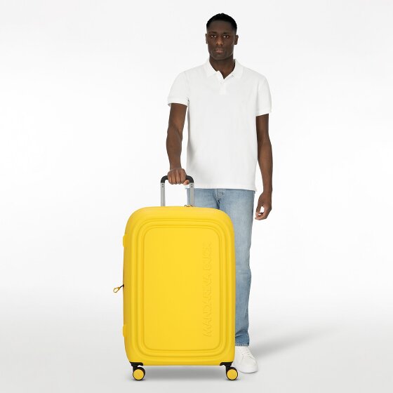 Mandarina Duck Logoduck + 4 ruote Carrello L 75 cm