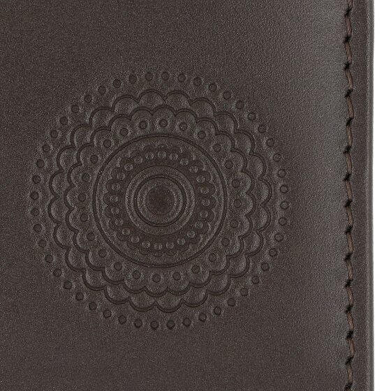 oxmox Leather Portafoglio Protezione RFID Vera Pelle 11 cm