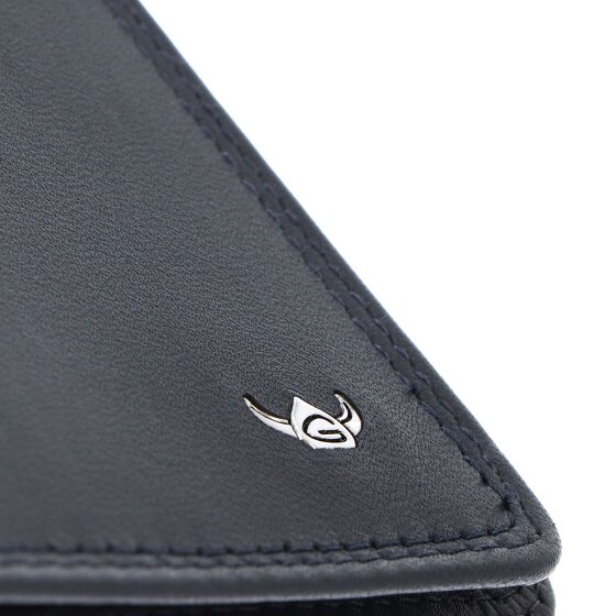 Golden Head Polo Identity Card Case RFID in pelle 9 cm