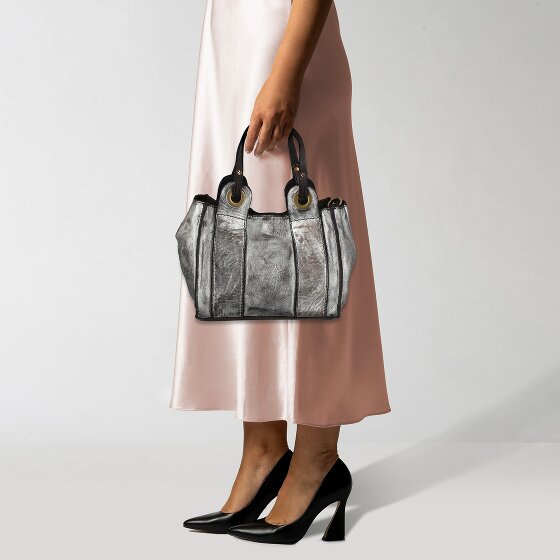 Campomaggi Hasni Mini borsa a mano Vera Pelle 17 cm
