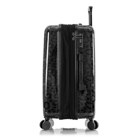 Heys Black Camo 4 ruote Set di valigie 3 pezzi con piega di espansione