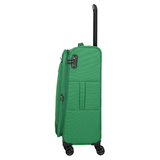 Travelite Rügen 4 ruote Set di valigie 3 pezzi con piega di espansione