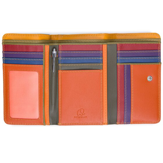 Mywalit Portafoglio trifoglio medio I in pelle 14 cm