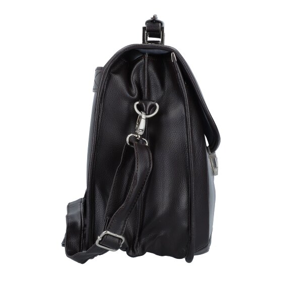 Davidts 460-462 Cartella Messenger Pelle 41 cm