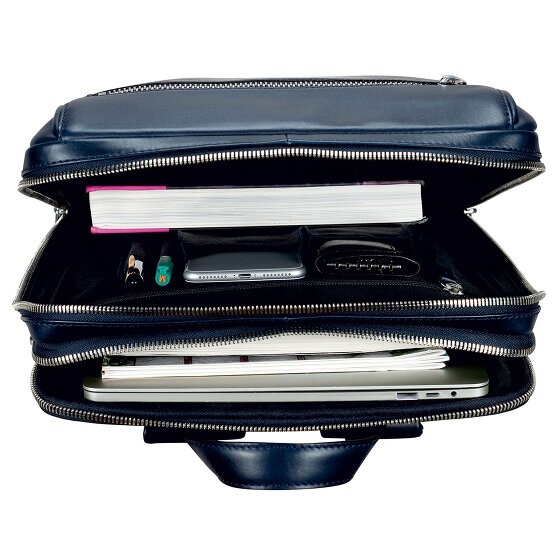 Leonhard Heyden Montreal Zaino da lavoro Pelle 44 cm Scomparto per laptop