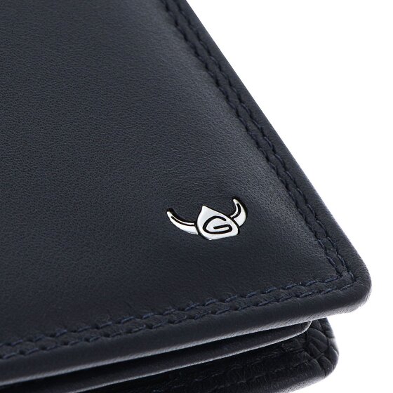 Golden Head Polo Portafoglio Protezione RFID Vera Pelle 9 cm