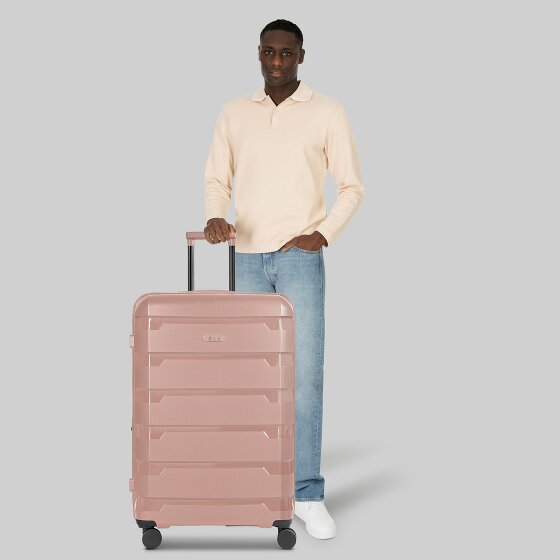 d&n South Dakota 4 ruote Carrello L 76 cm con piega di espansione