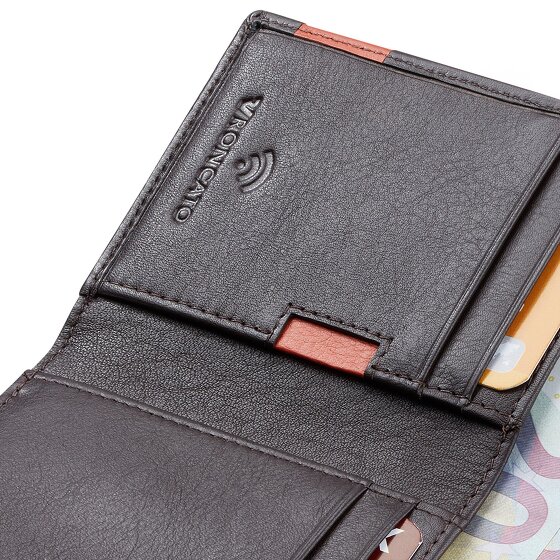 Roncato Monaco Portafoglio Protezione RFID Pelle 8 cm