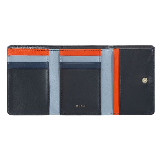 DuDu Corsica Portafoglio Protezione RFID Vera Pelle 11 cm