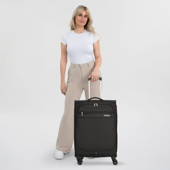 American Tourister Deep Dive 4 ruote Carrello 67 cm con piega di espansione