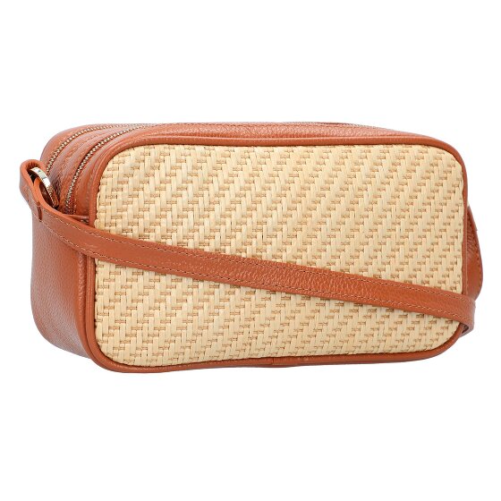 Patrizia Pepe Straw Borsa a tracolla 22 cm