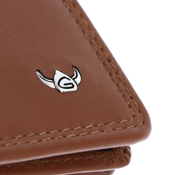 Golden Head Polo Portafoglio Protezione RFID Vera Pelle 11 cm