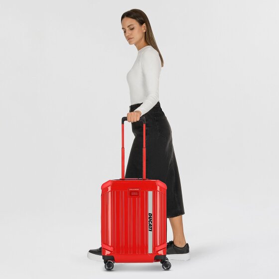 Piquadro Piquadro x Ducati 4 ruote Trolley cabina 55 cm