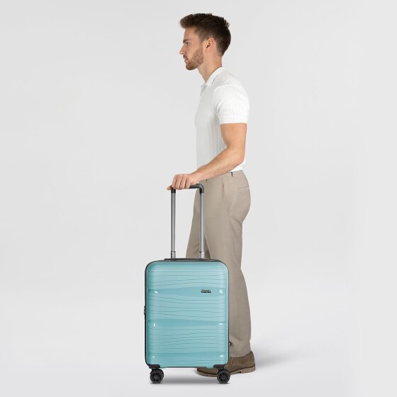 d&n Travel Line 4300-Plus 4 ruote Carrello della cabina S 55 cm con piega di espansione