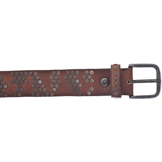 b.belt Cintura con borchie in pelle